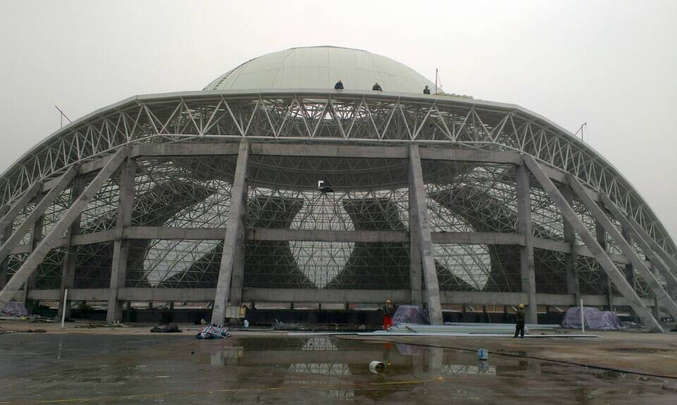 富阳温泉馆网架工程